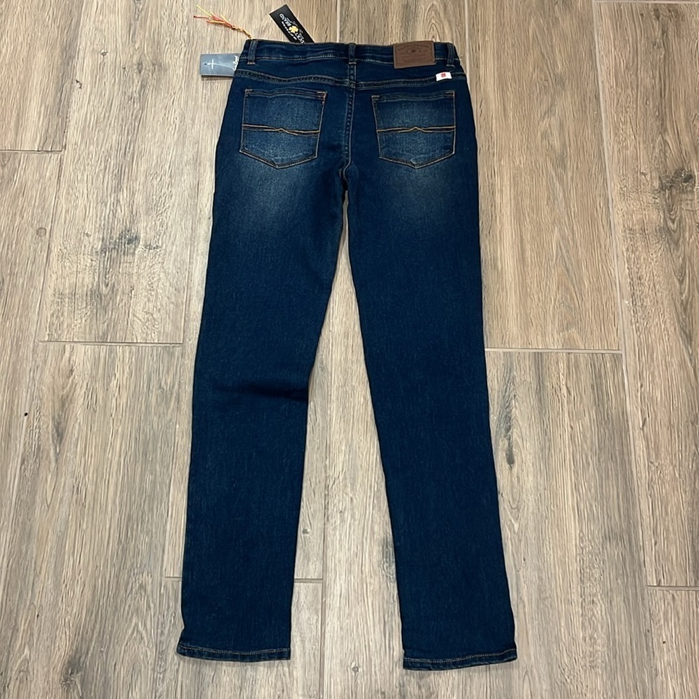 Lucky Brand Girls Jeans Zoe Jeggings Skinny Adjustable Waist Stretchy Comfy Blue - Picture 12 of 14